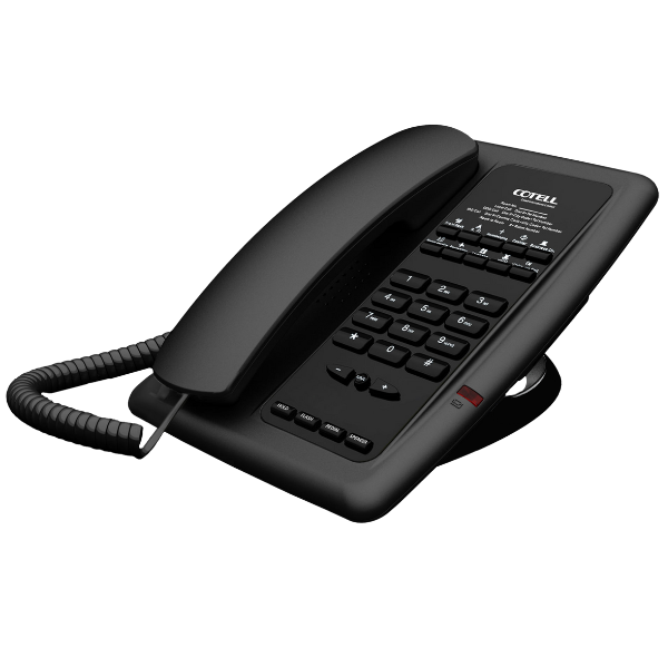 FG1088-Matte Black Hospitality Phone
