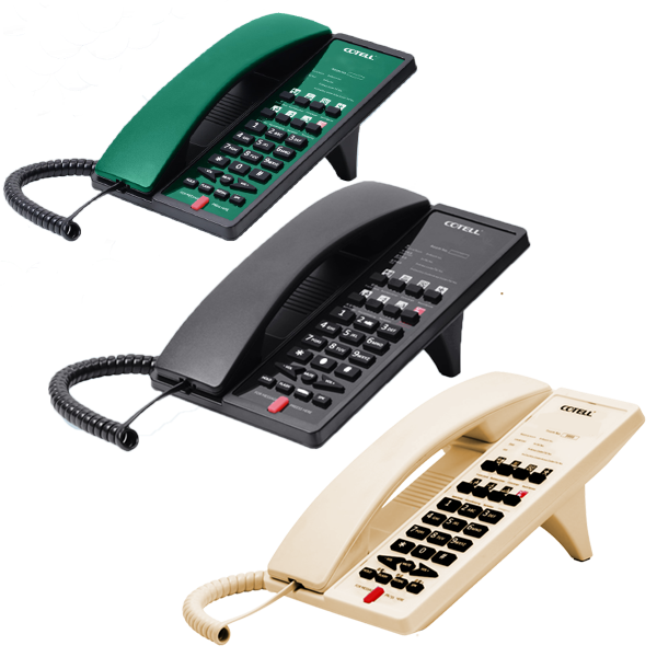 Aurum 2082A Phone in Green, Black and Cream